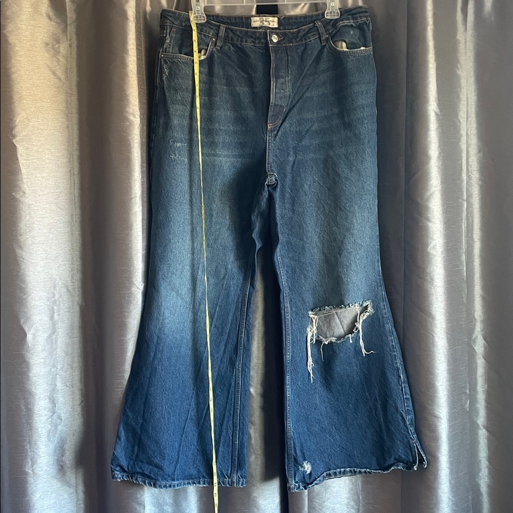 Free People CRVY Wide Leg Jeans